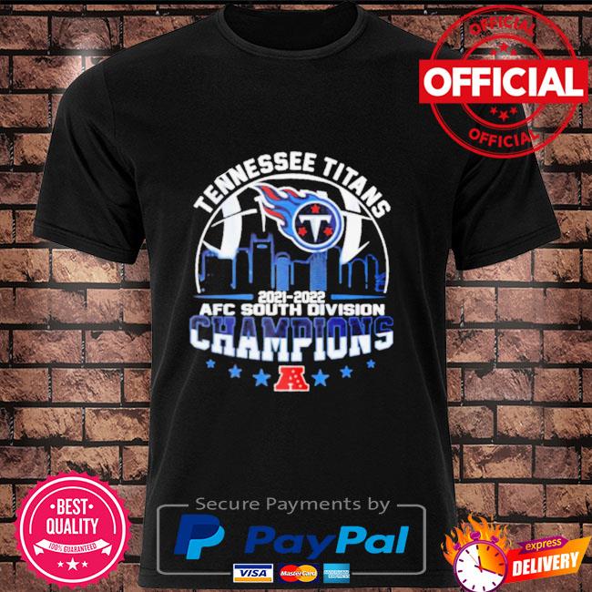 Tennessee Titans 2021 AFC South Division Champions T-shirt, hoodie