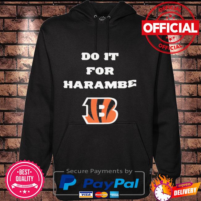 Bengals Do It For Harambe Shirt, hoodie, sweater, long sleeve and tank top