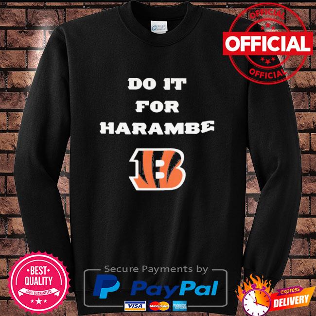 Cincinnati Bengals Harambe Win For Him - Harambe - T-Shirt