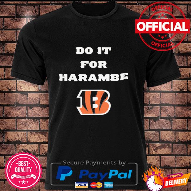 Bengals Do It For Harambe Shirt, hoodie, sweater, long sleeve and tank top