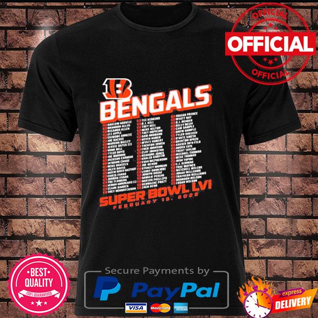 Cincinnati Bengals Super Bowl LVI 2022 Shirt, hoodie, sweater