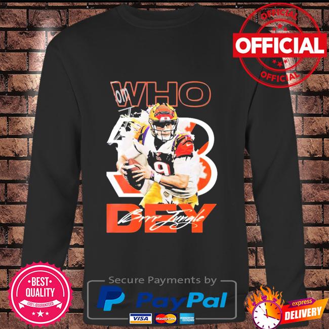 Joe Shiesty Burrow Cincinnati Bengals shirt, hoodie, sweater, long sleeve  and tank top