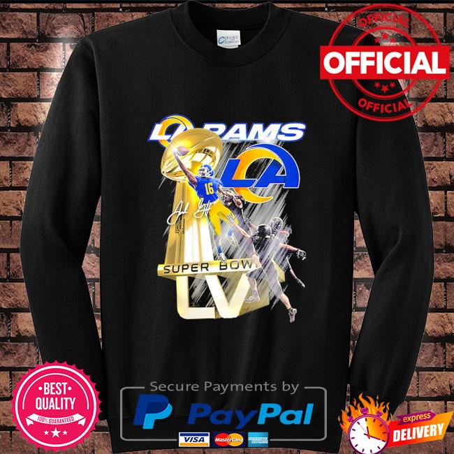 Champions Los Angeles Rams Super Bowl 2022 signature shirt, hoodie,  sweater, long sleeve and tank top