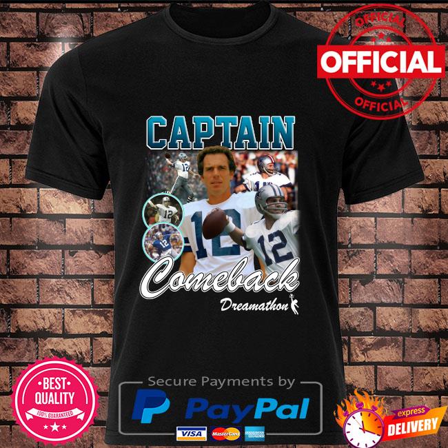 Official Roger Staubach Captain Comeback Shirt, hoodie, sweater