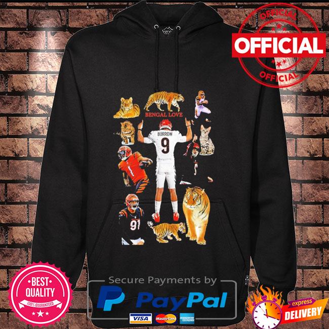 Premium Bengal cat love cincinnati bengals shirt, hoodie, sweater