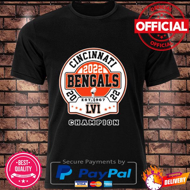 Super Bowl 2022 Cincinnati Bengals est 1967 T-shirt, hoodie, sweater, long  sleeve and tank top