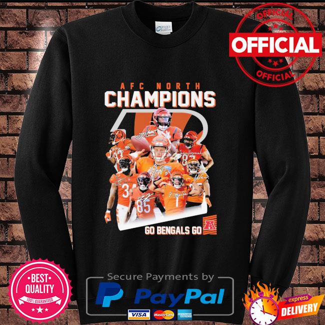 Premium cincinnati bengals afc north champions go bengals go