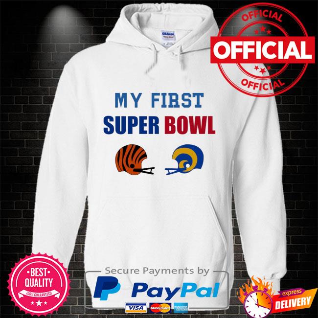 Premium helmet addict my first super bowl shirt, hoodie, sweater