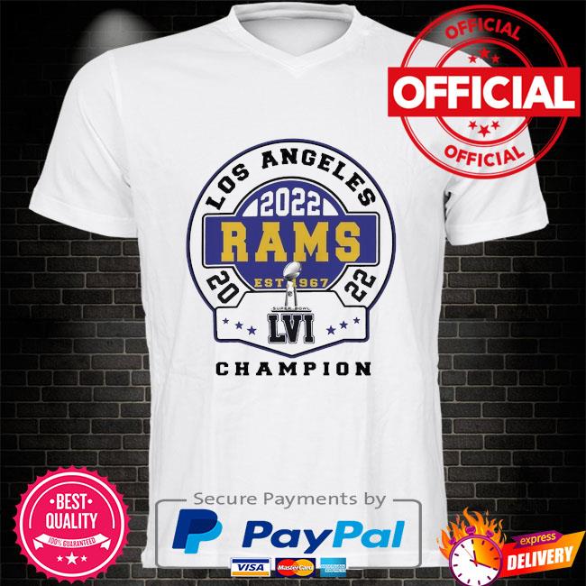 Official NFL Los Angeles Rams Champions 2022 Shirt, hoodie, longsleeve tee,  sweater