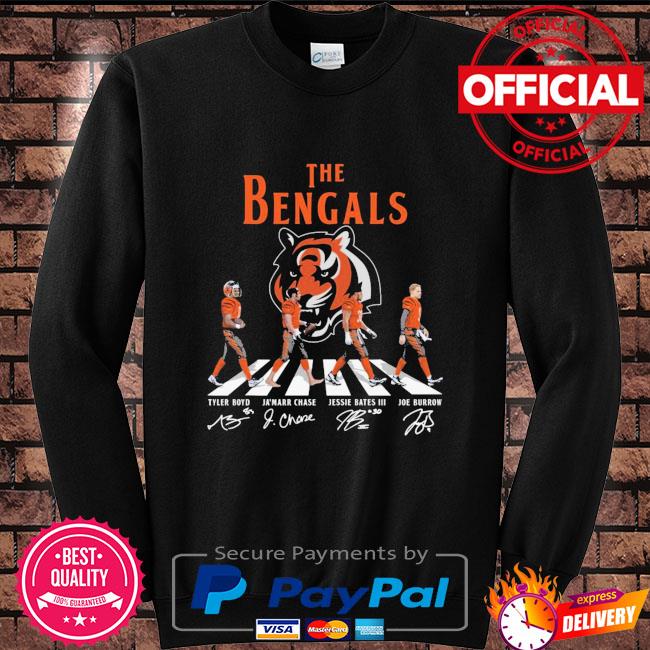 The Cincinnati Bengals Abbey Road Signatures T-Shirt, hoodie, sweater, long  sleeve and tank top