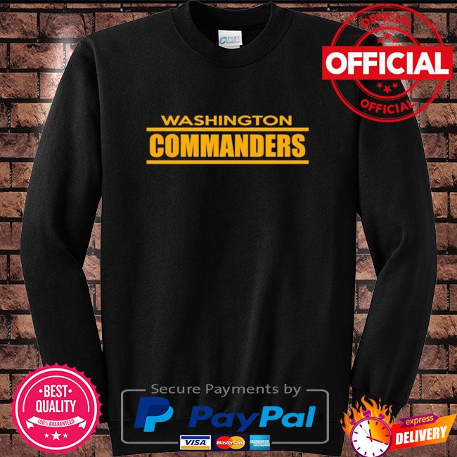 black commanders shirt