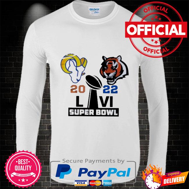 Rams vs bengals football nfl 2022 super bowl shirt, hoodie, sweater, long  sleeve and tank top