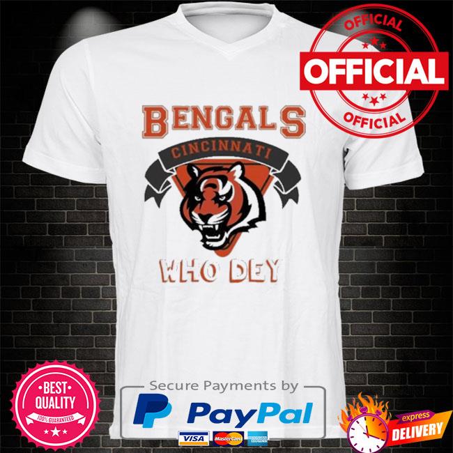 Cincinnati Bengals Who Dey logo shirt, hoodie, sweater, long sleeve and  tank top