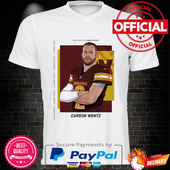 Commander Carson Wentz Washington Commanders Shirt, hoodie, sweater, long  sleeve and tank top