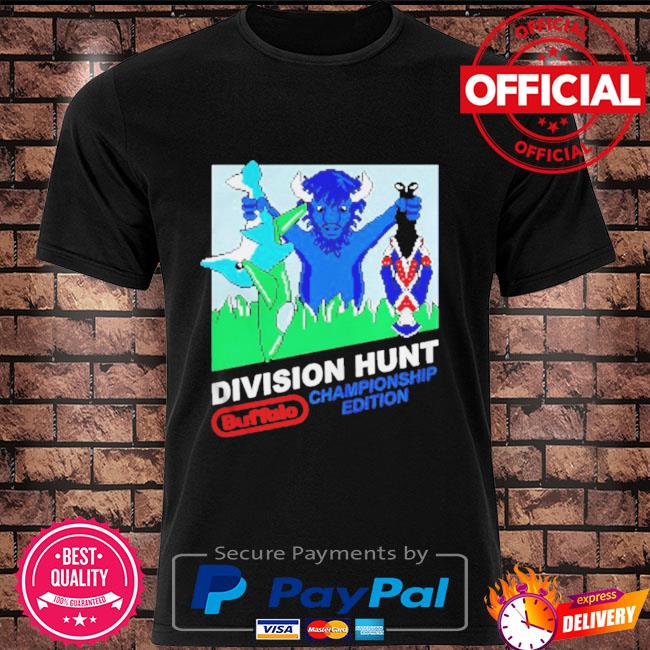 Official Buffalo BIlls division hunt championship edition shirt