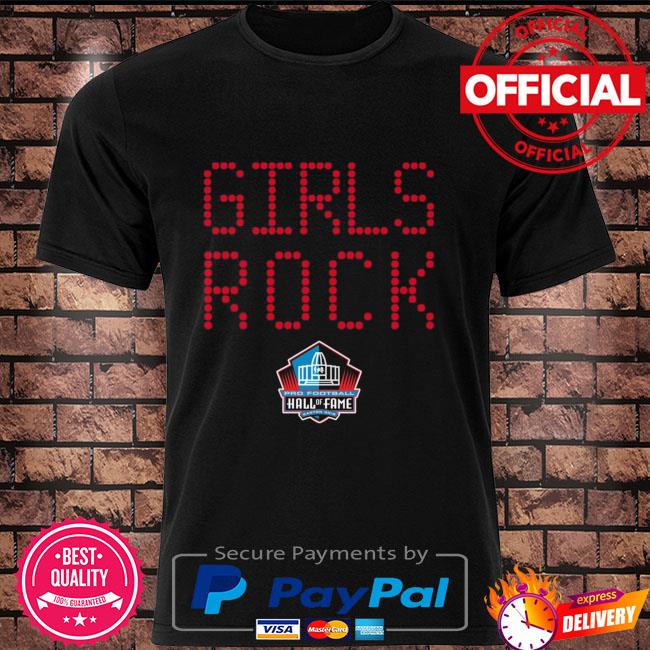 Pro Football Hof Store Merch Hall Of Fame Youth Girls Rock shirt -  Yeswefollow