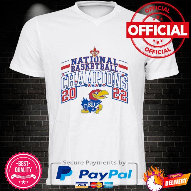 KU National Champs White T-Shirt 