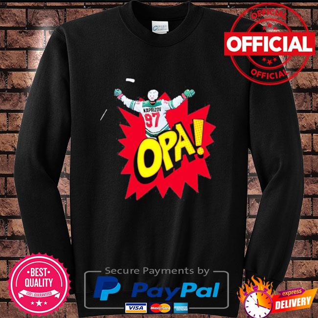Official Kirill Kaprizov Black Opa Minnesota Wild Shirt, hoodie, sweater,  long sleeve and tank top