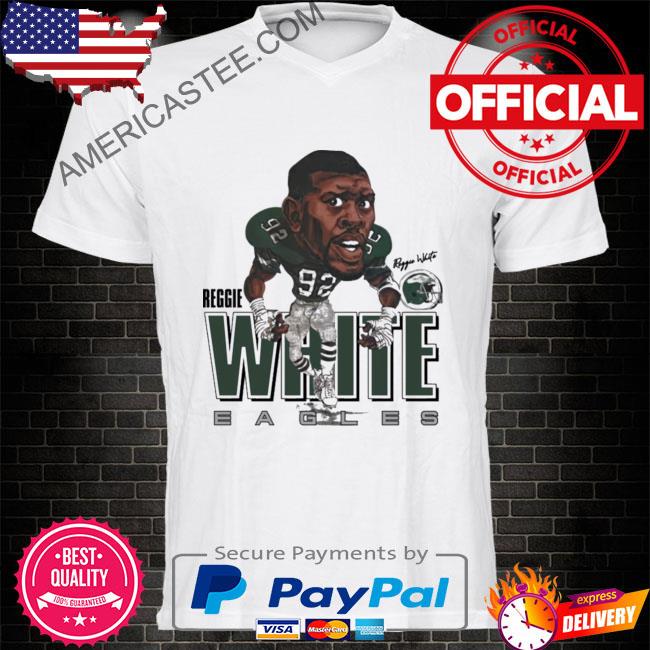 Reggie white philadelphia football legend retro caricature shirt, hoodie,  sweater, long sleeve and tank top