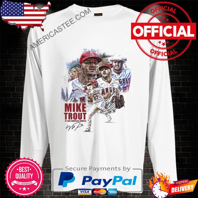 Official Mike Trout All Star Game T-shirt Ladies Tee