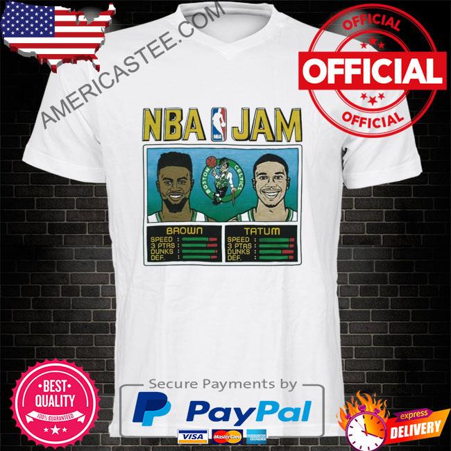 Nba Jam Celtics Brown And Tatum T Shirt