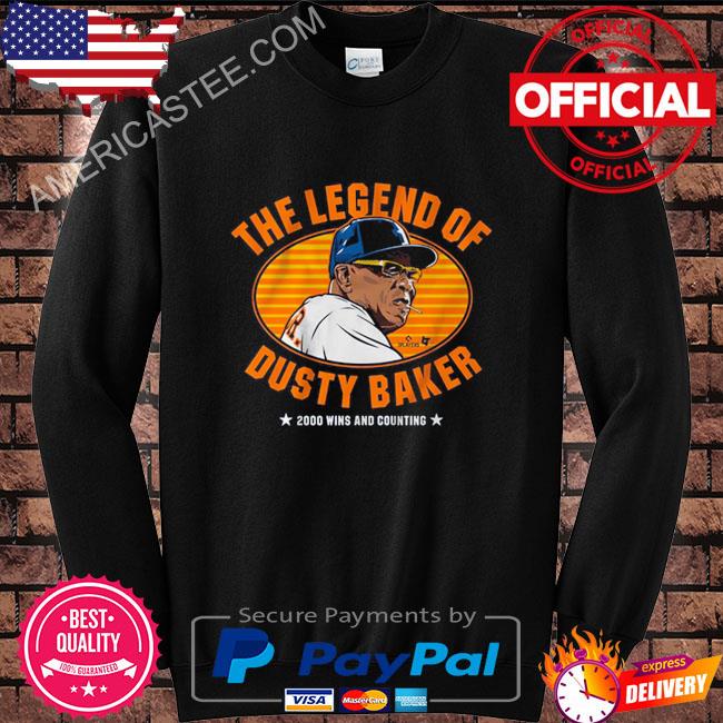 The legend of dusty baker shirt, hoodie, sweater, long sleeve and