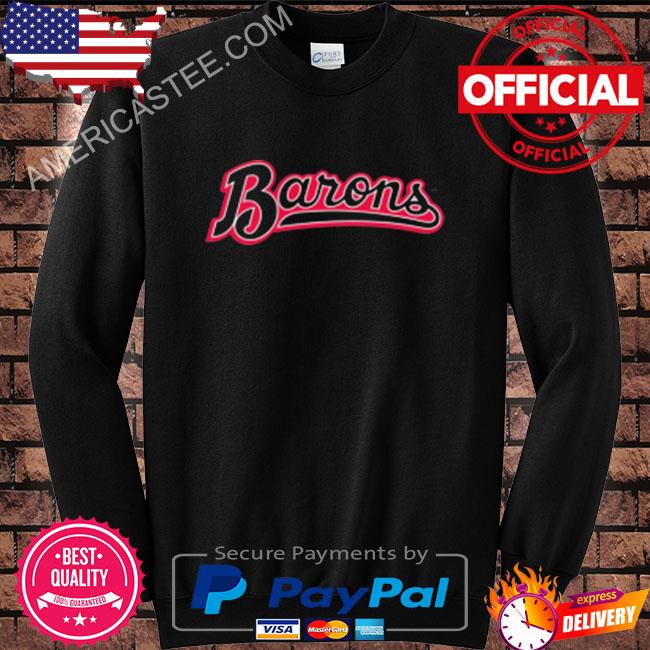 Youth Champion Red Birmingham Barons Jersey T-Shirt Size: Small