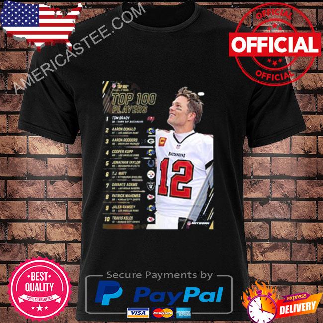 Top 10 players nfl in the 2022 nfl top 100 shirt, hoodie, sweater, long