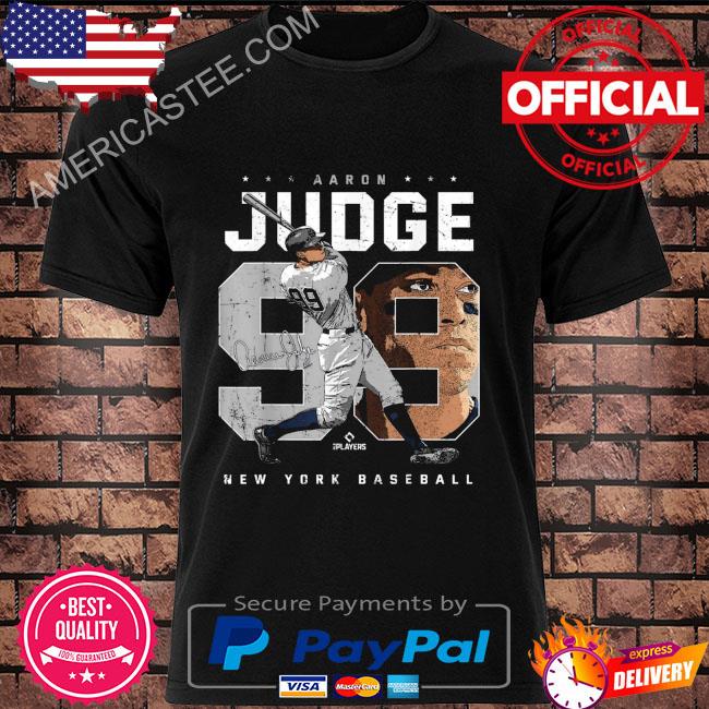 Aaron Judge Number Portrait Baj New York MLB Aaron Judge T-Shirt -  BipuBunny Store in 2023