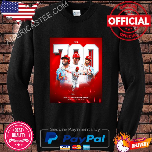 Official homerun club albert pujols 700 2022 shirt, hoodie