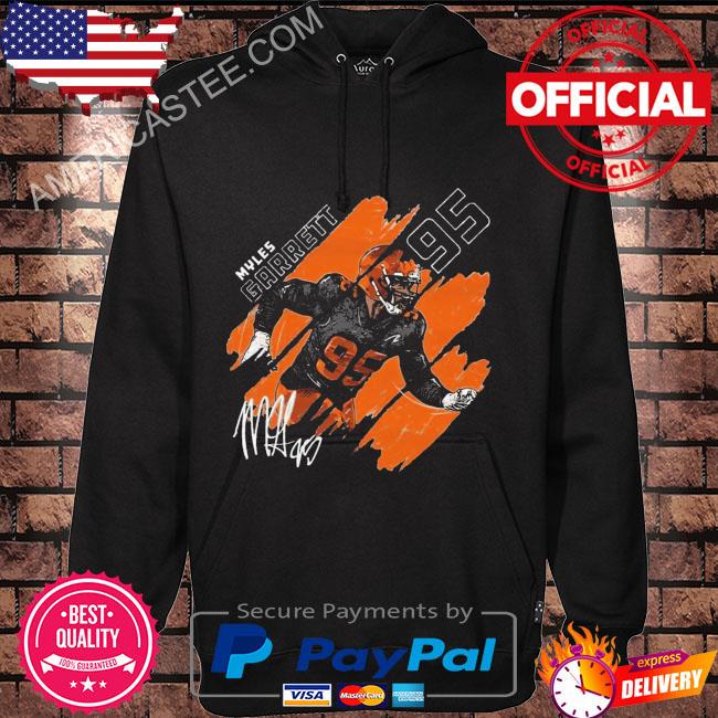 Cleveland Browns #95 Go Myles Garrett signature shirt, hoodie