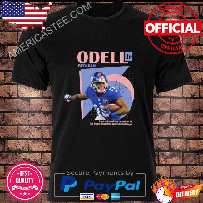 Official Football wide receiver for the la rams nfl odell beckham jr 80s  shirt, hoodie, sweater, long sleeve and tank top