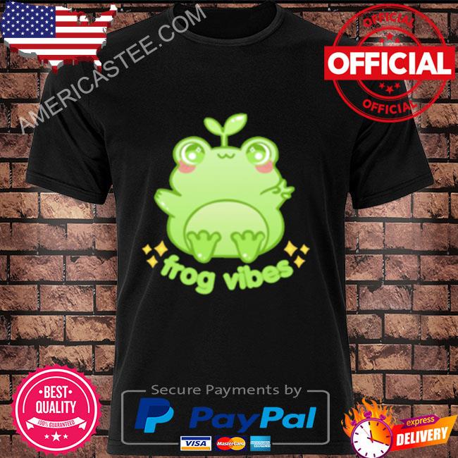 Froggy crossing frog vibes shirt