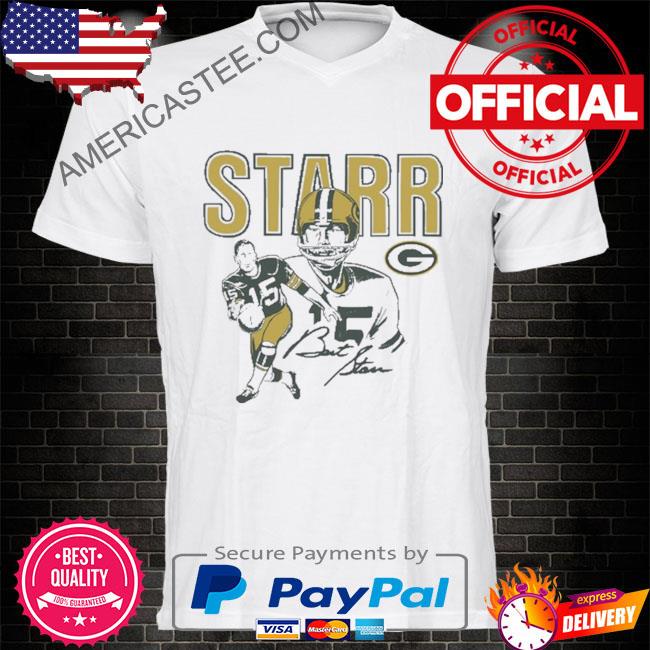 Green bay packers bart starr signature shirt, hoodie, sweater, long sleeve  and tank top