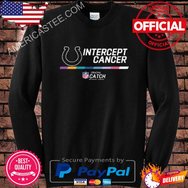 NFL Crucial catch intercept cancer shirt, hoodie, sweater and long sleeve