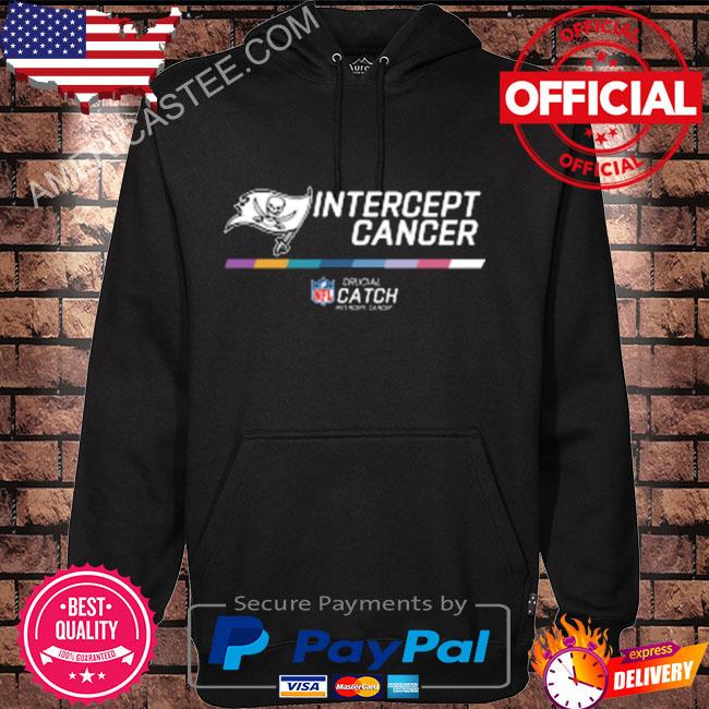 NFL Tampa Bay Buccaneers Crucial Catch Intercept Cancer T-Shirt