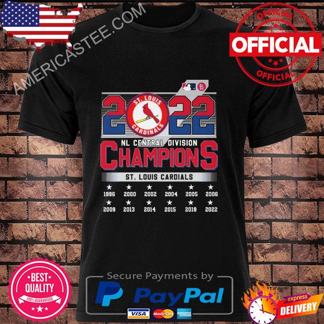 St Louis Cardinals postseason Nfl Central division 1996 2022 shirt, hoodie,  sweater, long sleeve and tank top