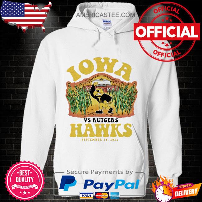 Premium Iowa Vs Autoers Hawks September 24 2022 s Hoodie white