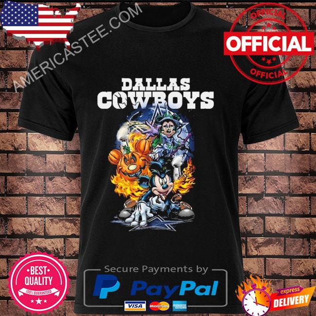 Premium Witch Mickey Mouse Dallas Cowboys halloween 2022 shirt