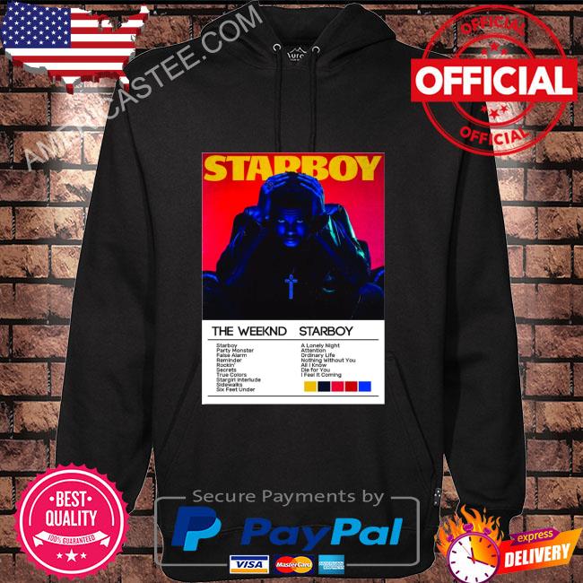 The Weeknd 'Starboy' Hoodie - Black