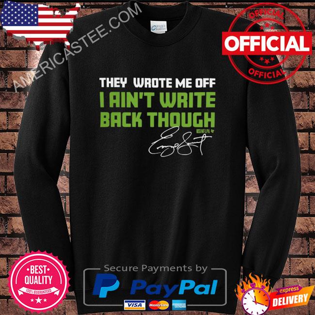 Get your 'They wrote me off, I ain't write back though!' BreakingT shirt  today! - Field Gulls