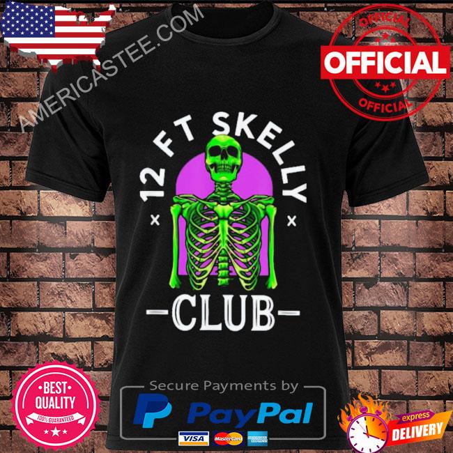 12 foot skeleton club shirt