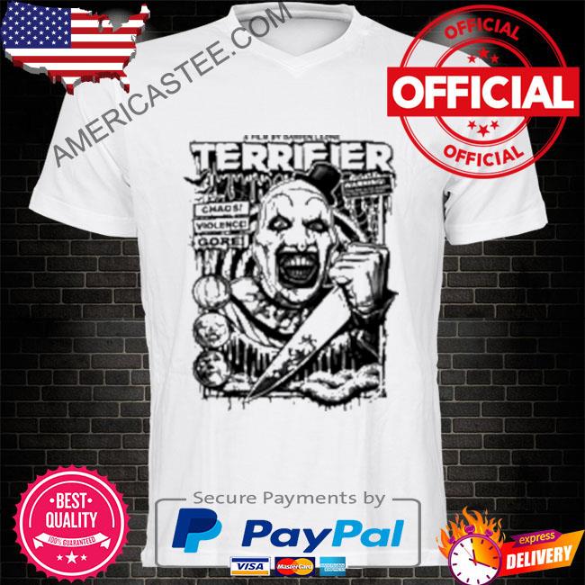 A film by damien leone terrifier shirt terrifier cover clown shirt