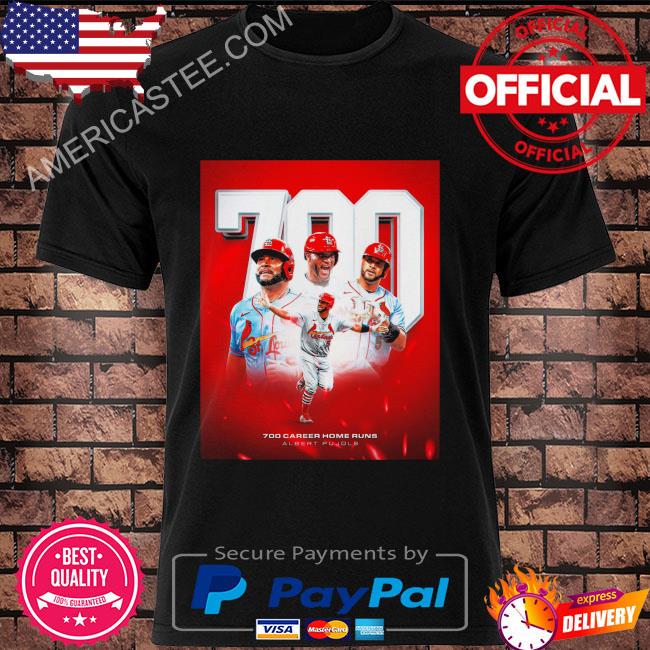 Albert Pujols: 700 Home Runs Shirt
