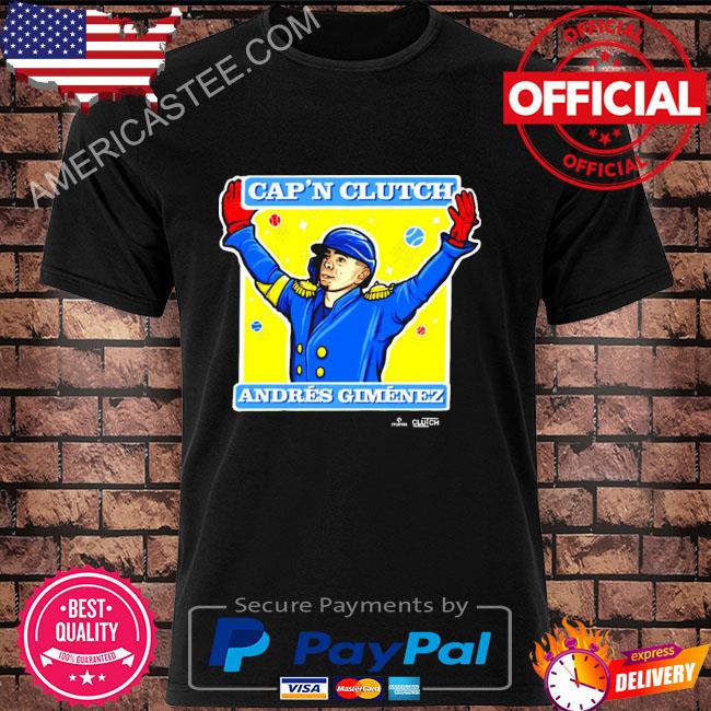 Andrés cap'n clutch giménez mlbpa new 2022 shirt