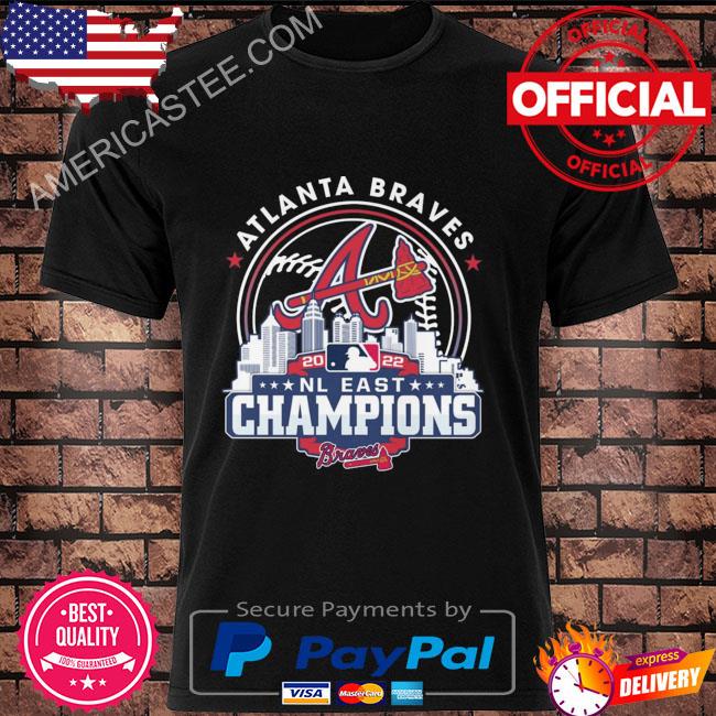 Atlanta Braves 2022 nl east champions shirt, hoodie, sweater, long