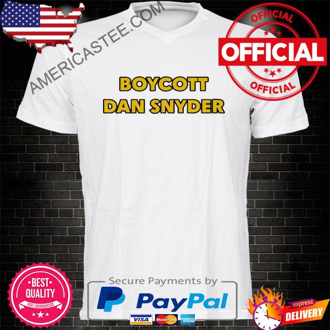 Best boycott dan snyder shirt