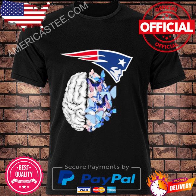 Blue butterflies mental health support shirt