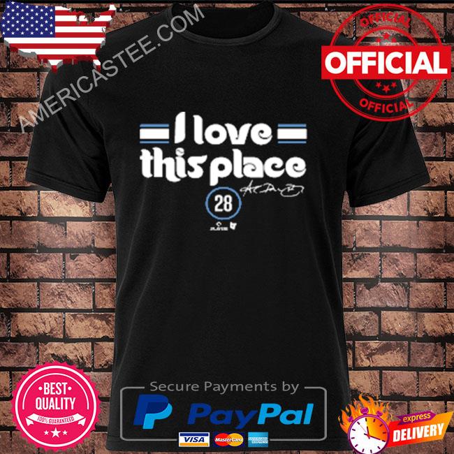 Breakingt alec bohm I love this place shirt