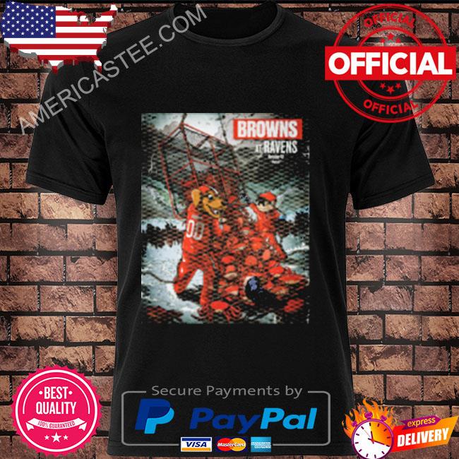 Browns vs ravens oct 23 2022 game 7 shirt
